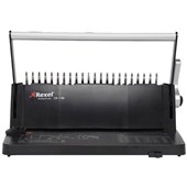 REXEL CB1150 MANUAL BINDING MACHINE PLASTIC COMB BLACK