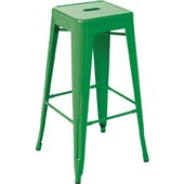 EDEN INDUSTRY BAR STOOL W430 X D430 X H760MM GREEN