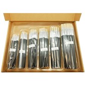 5 STAR 577 PAINT BRUSH FLAT HOG BRISTLE CLASSROOM SET PACK 144