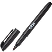 OKIN PERMANENT MARKER PEN STYLE BLACK