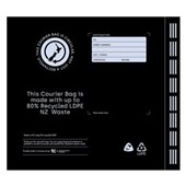 TAKE TWO COURIER BAGS XXL BLACK W605 X L625MM PACK 25