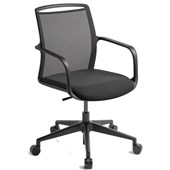EDEN SUMMIT CHAIR WITH ARMS MESH BLACK