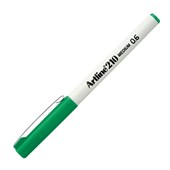 ARTLINE 210 FINELINER PEN 06MM GREEN