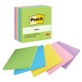 POSTIT 6545AU NOTES 76 X 76MM FLORAL FANTASY PACK 5