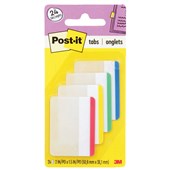 POSTIT 686F1 FILING TABS 50MM PRIMARY ASSORTED PACK 24