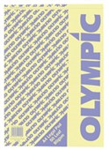 OLYMPIC LEGAL PAD 7MM RULED A4 50 LEAF YELLOW