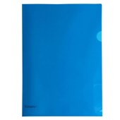 ESSELTE LSHAPED POCKET A4 BLUE PACK 12