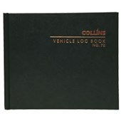 COLLINS VEHICLE LOG BOOK W136 X L163MM 65 LEAF