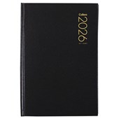 COLLINS DIARY A51 BLACK DAY PER PAGE EVEN YEAR