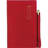 DIARY ODD YEAR COLLINS A652PP RED 122 X 72MM PVC WITH PENCIL