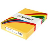 KASKAD COLOURED PAPER A3 80GSM GOLDCREST YELLOW PACK 500 SHEETS