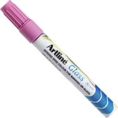 ARTLINE GLASS MARKER BULLET 2MM PINK