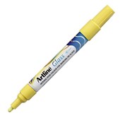 ARTLINE GLASS MARKER BULLET 2MM YELLOW