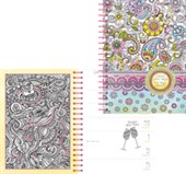 DIARY COLLINS DEBDEN COLOUR YOUR DAYS WIRO WEEK TO VIEW 170 X 125MM ODD YEAR