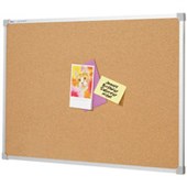 QUARTET PENRITE CORKBOARD ALUMINIUM FRAME 900 X 900MM