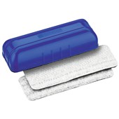 QUARTET WHITEBOARD ERASER MAGNETIC BLUE