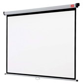 NOBO PROJECTION SCREEN 1610 WALL MOUNT 98 INCH 1750 X 1090MM WHITE