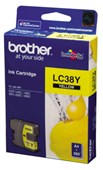 BROTHER LC38Y INK CARTRIDGE YELLOW