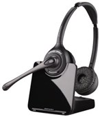 PLANTRONICS CS520 HEADSET WIRELESS BINAURAL BLACK