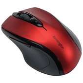 KENSINGTON PRO FIT MOUSE WIRELESS MID SIZE RUBY RED