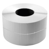 LABEL THERMAL BLANK 2 ACROSS W35 X L25MM WHITE ROLL 4000