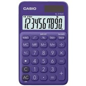 CASIO HANDHELD CALCULATOR SL310UC 10 DIGIT PURPLE