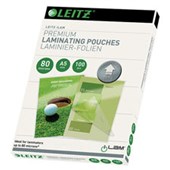 LAMINATING POUCH LEITZ ILAM A5 80 MICRON BOX OF 100