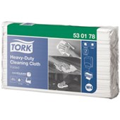 TORK 530178 CLEANING CLOTH HEAVY DUTY W385 X L428MM PACK 100 SHEETS