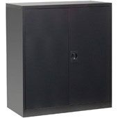 FIRSTLINE CUPBOARD W916 X D457 X H1016MM BLACK