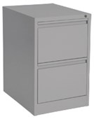 PROCEED FILING CABINET 2 DRAWER W470 X D620 X H720MM STONE GREY