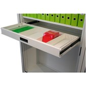 PRECISION SMARTSTORE ROLL OUT DATA DRAWER W750MM TO FIT W900MM WHITE