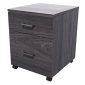 ZEALAND MOBILE 1 DRAWER 1 FILE W465 X D500 X H600MM FIORDLAND ELM