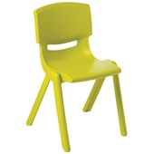 EDEN SQUAD VISITOR CHAIR STACKABLE PLASTIC H450MM LIME