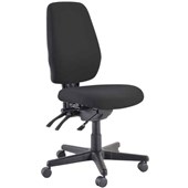 BURO AURA ERGO TASK CHAIR HIGH BACK 3LEVER JETT BLACK