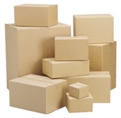 CARDBOARD CARTON NI NO2 W250 X H250 X D200MM