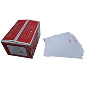 NZ POST ENVELOPE POSTAGE INCLUDED PLAIN SELF SEAL C5 E23 W229 X L162MM WHITE BOX 250