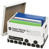 MARBIG SUPER STRONG ARCHIVE BOX 305 X 400 X 260MM PACK 2