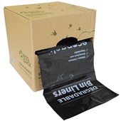 ECOPACK BIN LINERS WITH DISPENSER 80L ROLL 100