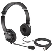 KENSINGTON HIFI USB HEADPHONES WITH MICROPHONE BLACK