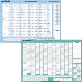 MILFORD MILFORD WALL PLANNER DOUBLE SIDED 880 X 610MM BOARD EVEN YEAR