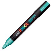 POSCA PC5M PAINT MARKER BULLET MEDIUM 25MM METALLIC GREEN