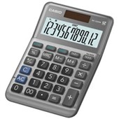 CASIO DESKTOP CALCULATOR BIZ STYLE MS120FM 12 DIGIT GREY