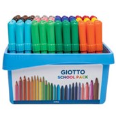 GIOTTO TURBO COLOUR FELT TIP MARKERS PACK 144