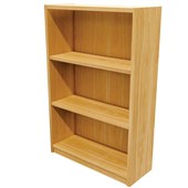 ZEALAND COMMERCIAL BOOKCASE 3 TIER W800 X D300 X H1200MM TAWA