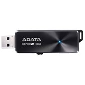 ADATA PRO DASHDRIVE ELITE UE700 FLASH DRIVE USB 31 32GB BRUSHED ALUMINIUM BLACK