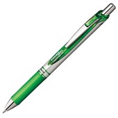 PENTEL BL77 ENERGEL GEL INK PEN RETRACTABLE 07MM LIGHT GREEN