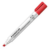 STAEDTLER 351 LUMOCOLOR WHITEBOARD MARKER CHISEL RED