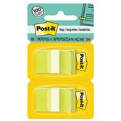 POSTIT 680BG2 FLAGS BRIGHT GREEN TWIN PACK 100