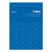 COLLINS TAX INVOICE BOOK 50 TL TRIPLICATE NO CARBON REQUIRED A5 50 LEAF