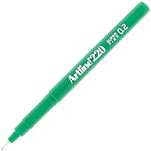 ARTLINE 220 FINELINER PEN 02MM GREEN